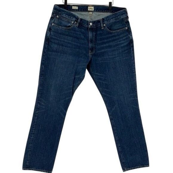 J.Crew Other - J. Crew Blue Denim 1040 Athletic Tapered Leg Jeans Size 38x32